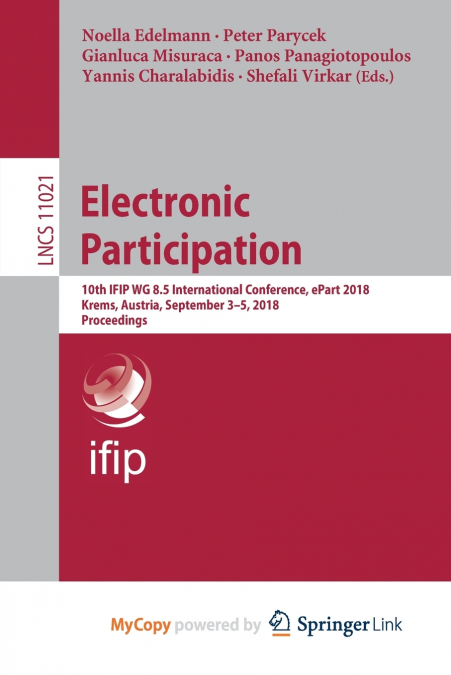 Electronic Participation