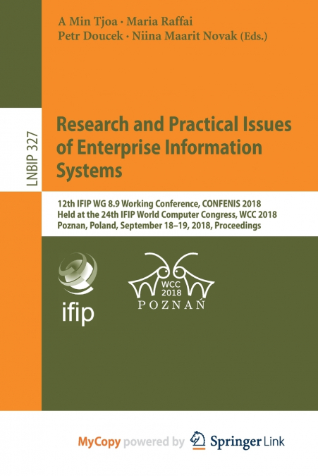 Research and Practical Issues of Enterprise Information Systems