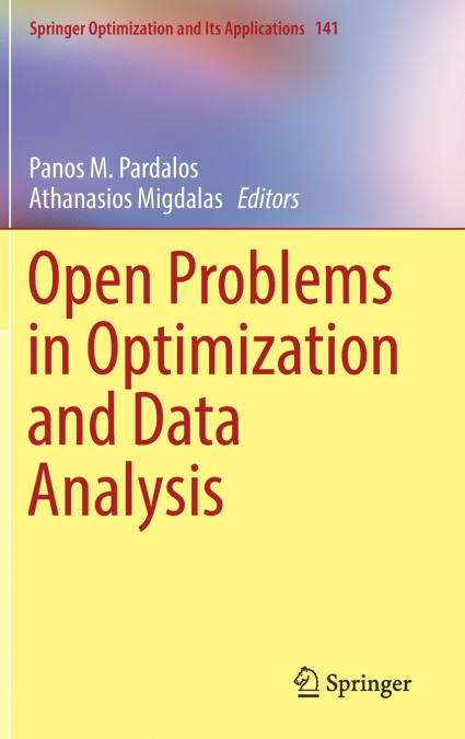 Open Problems in Optimization and Data Analysis