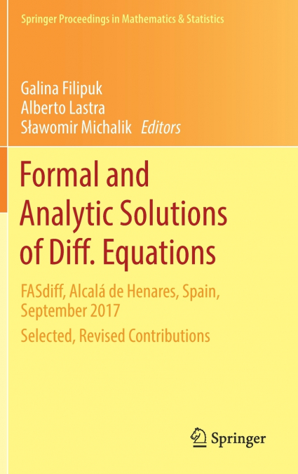 Formal and Analytic Solutions of Diff. Equations