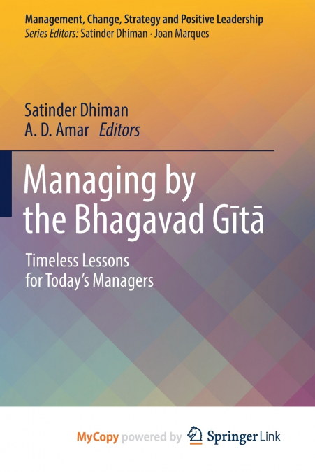 Managing by the Bhagavad Gītā