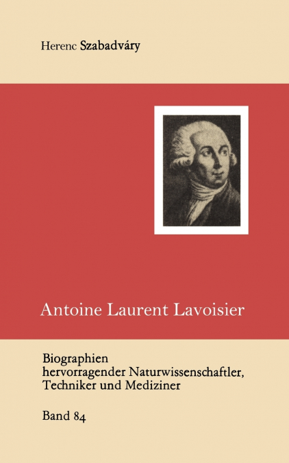Antoine Laurent Lavoisier