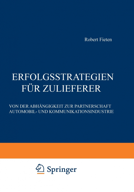 Erfolgsstrategien für Zulieferer