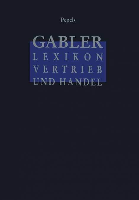 Gabler Lexikon Vertrieb und Handel