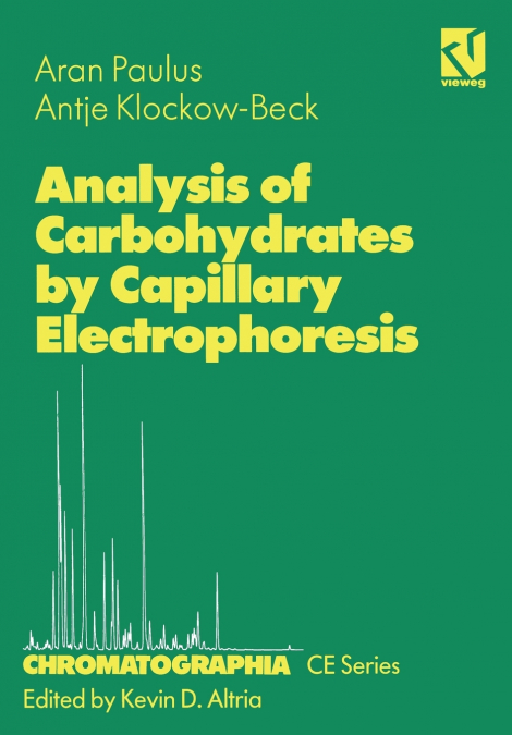 Analysis of Carbohydrates by Capillary Electrophoresis