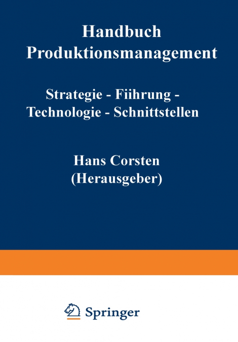 Handbuch Produktionsmanagement