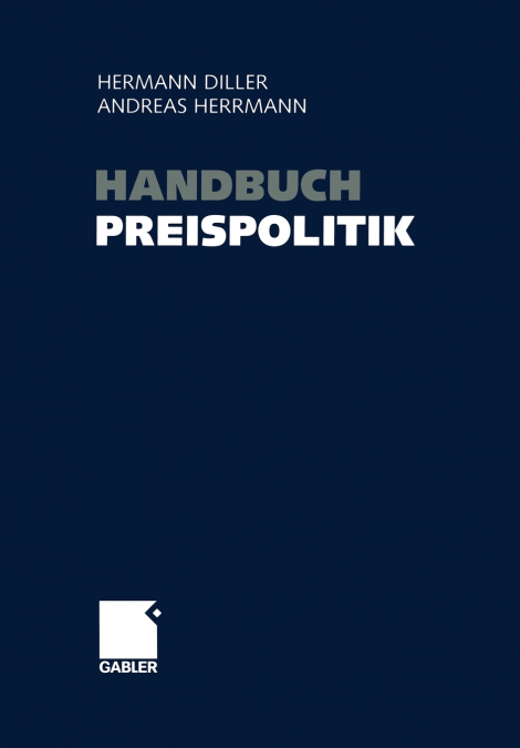 Handbuch Preispolitik