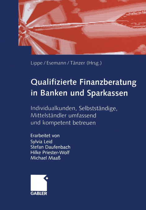 Qualifizierte Finanzberatung in Banken und Sparkassen