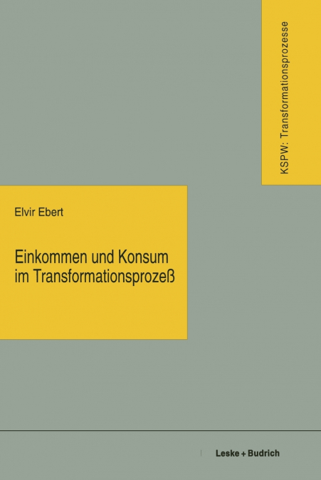 Einkommen Und Konsum Im Transformationsprozess