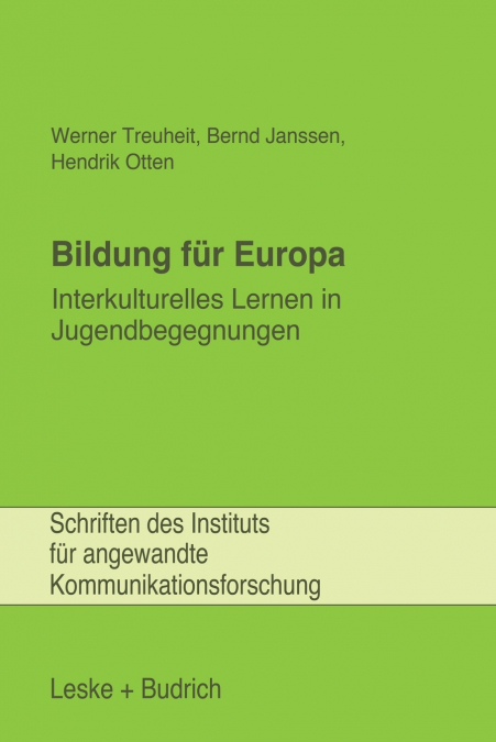 Bildung Fur Europa