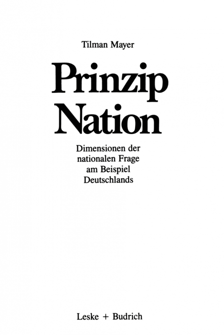 Prinzip Nation