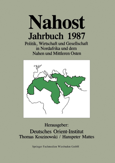 Nahost Jahrbuch 1987
