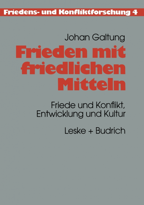 Frieden mit friedlichen Mitteln