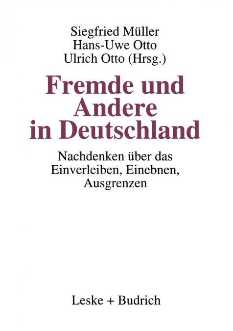 Fremde und Andere in Deutschland