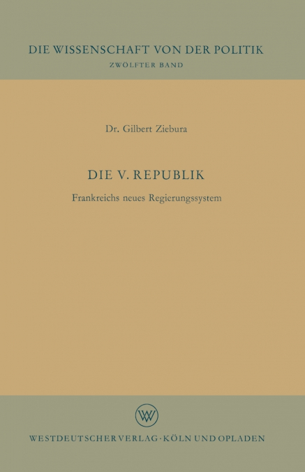 Die V. Republik