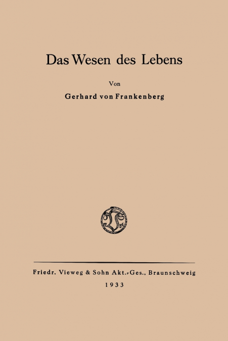 Das Wesen Des Lebens