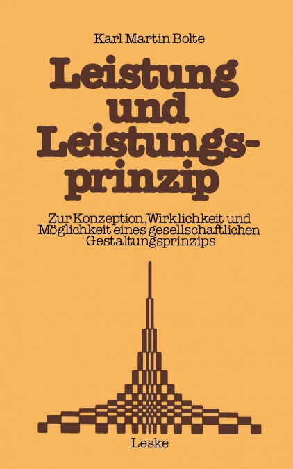 Leistung und Leistungsprinzip