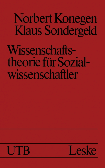 Wissenschaftstheorie Fur Sozialwissenschaftler