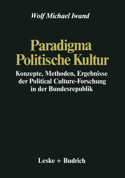 Paradigma Politische Kultur