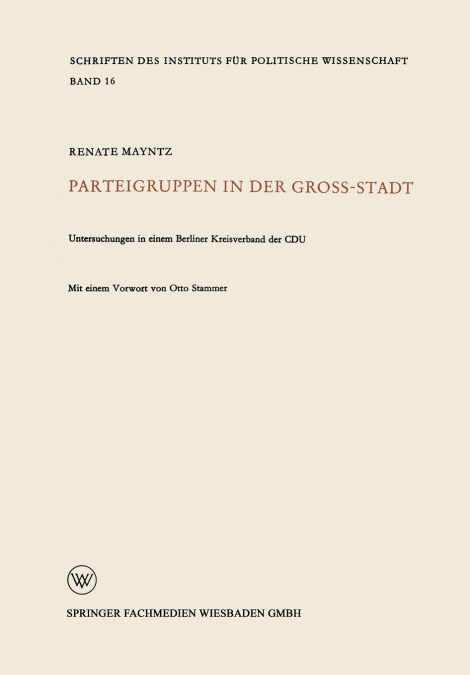 Parteigruppen in der Großstadt