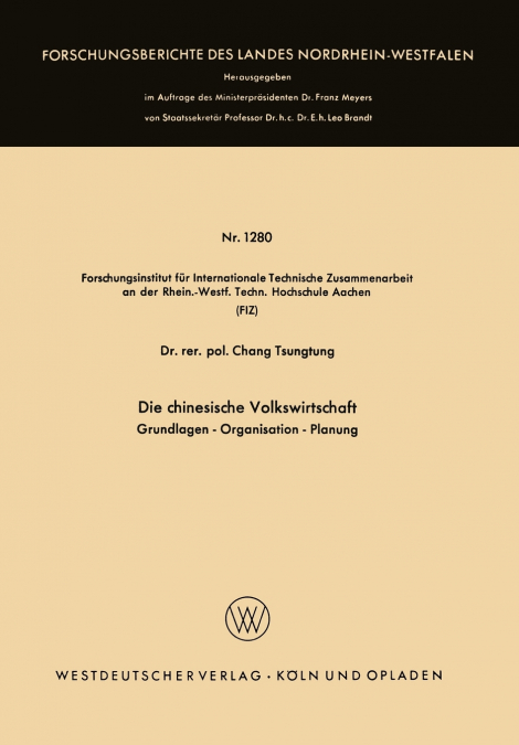Die chinesische Volkswirtschaft
