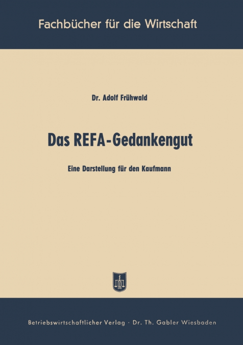 Das REFA-Gedankengut