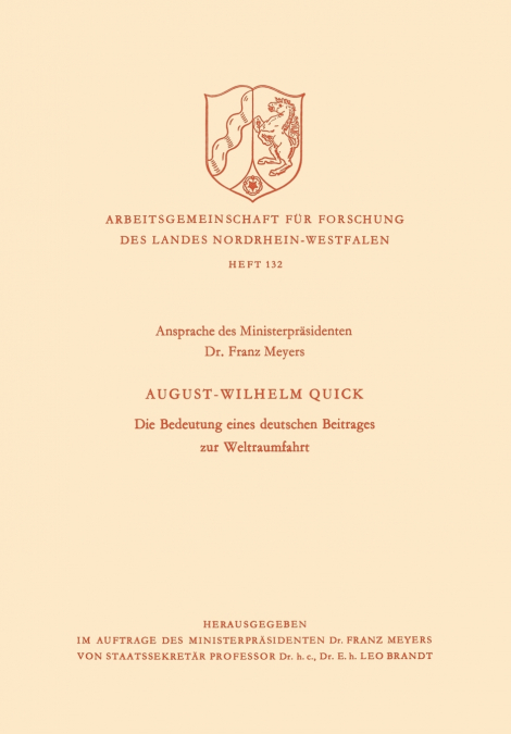 Die Bedeutung Eines Deutschen Beitrages Zur Weltraumfahrt