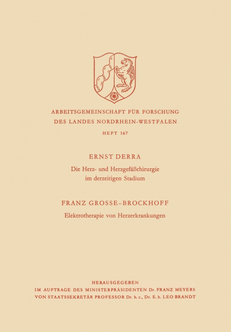 Die Herz- und Herzgefäßchirurgie im derzeitigen Stadium. Elektrotherapie von Herzerkrankungen