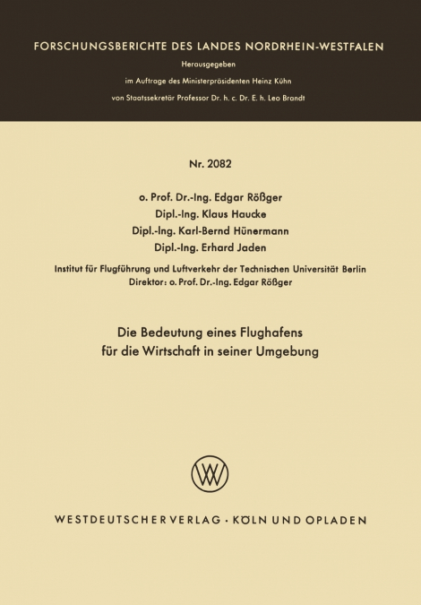 Die Bedeutung eines Flughafens für die Wirtschaft in seiner Umgebung