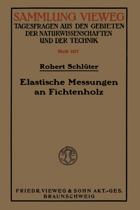 Elastische Messungen an Fichtenholz