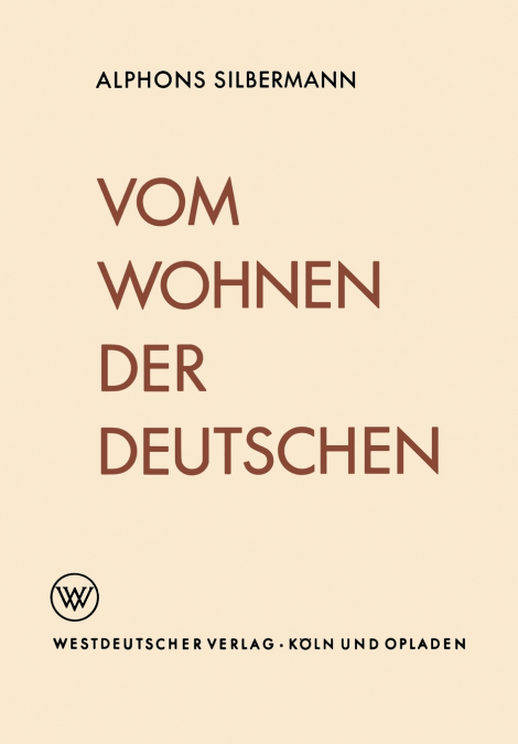 Vom Wohnen Der Deutschen