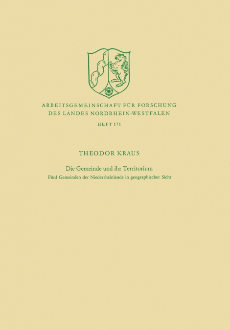 Die Gemeinde und ihr Territorium