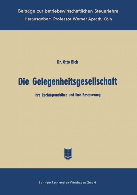 Die Gelegenheitsgesellschaft