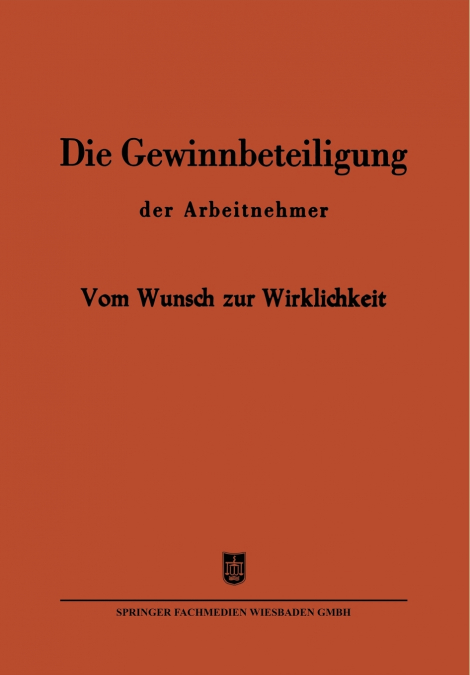 Die Gewinnbeteiligung der Arbeitnehmer