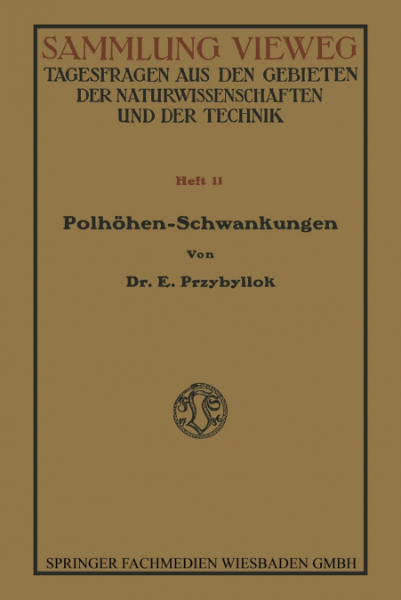 Die Polhohenschwankungen