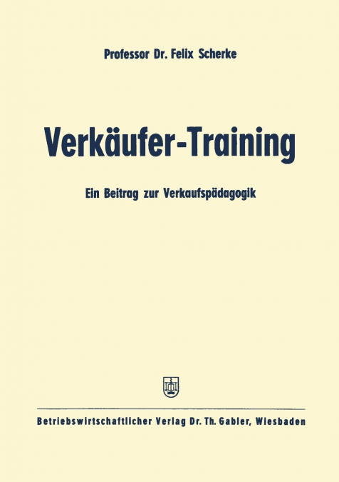 Verkäufer-Training
