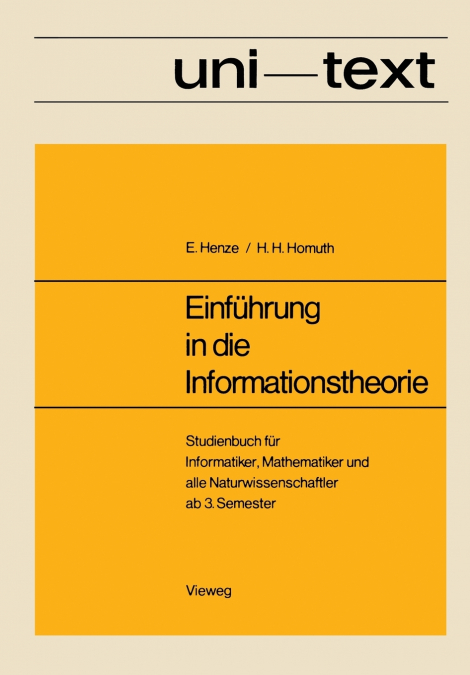 Einführung in die Informationstheorie