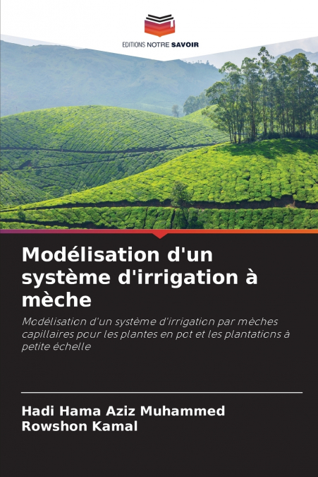 Modélisation d’un système d’irrigation à mèche