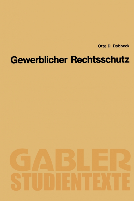 Gewerblicher Rechtsschutz