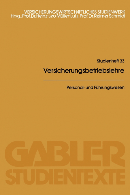 Personal- Und Fuhrungswesen