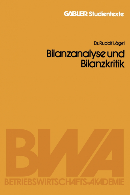 Bilanzanalyse und Bilanzkritik