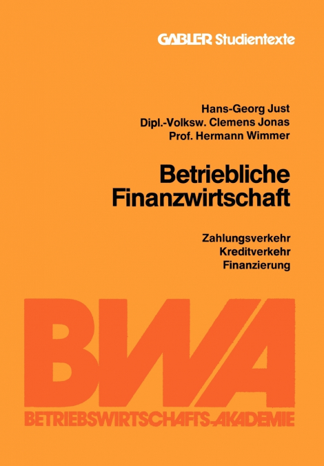 Betriebliche Finanzwirtschaft