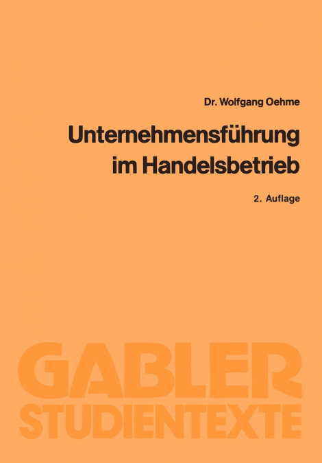 Unternehmensführung im Handelsbetrieb