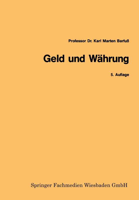 Geld Und Wahrung