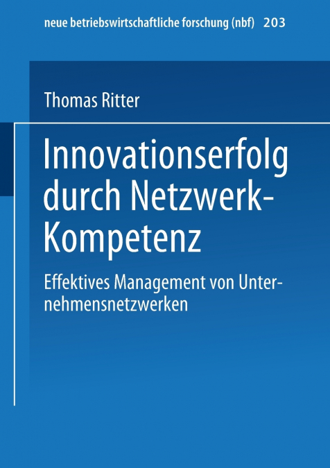 Innovationserfolg Durch Netzwerk-Kompetenz