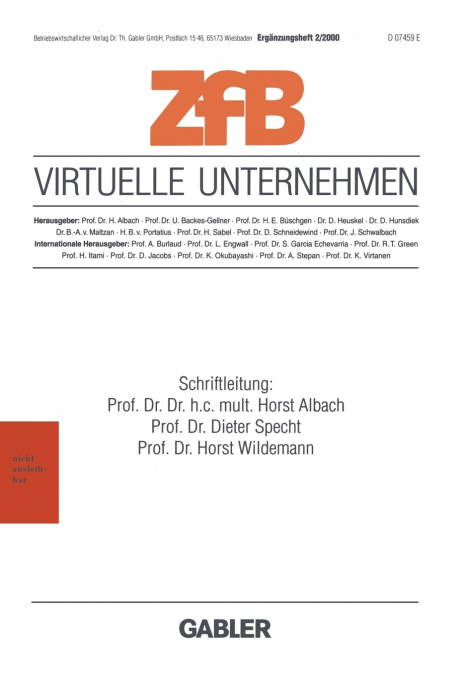 Virtuelle Unternehmen