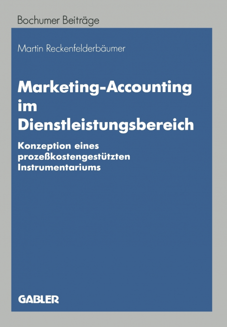Marketing-Accounting im Dienstleistungsbereich