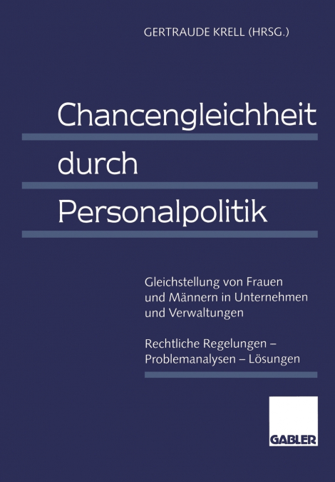Chancengleichheit durch Personalpolitik