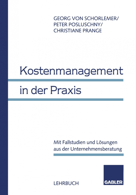 Kostenmanagement in der Praxis