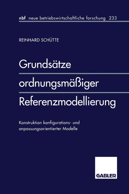 Grundsätze ordnungsmäßiger Referenzmodellierung